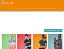 Tablet Screenshot of inglefarmshopping.com.au